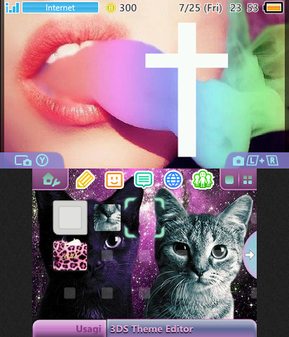 2010s galaxy theme ><