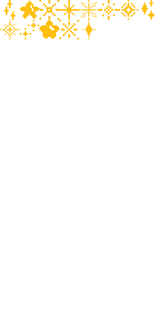 Gold Pixel Stars