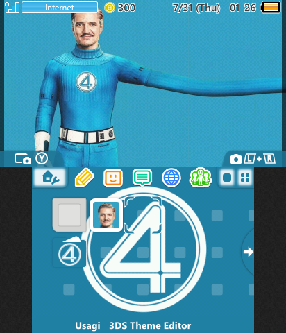 Mr Fantastic (Top Scroll)