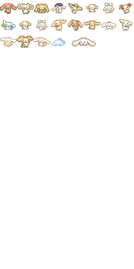 Sanrio Cinnamoroll Pixels