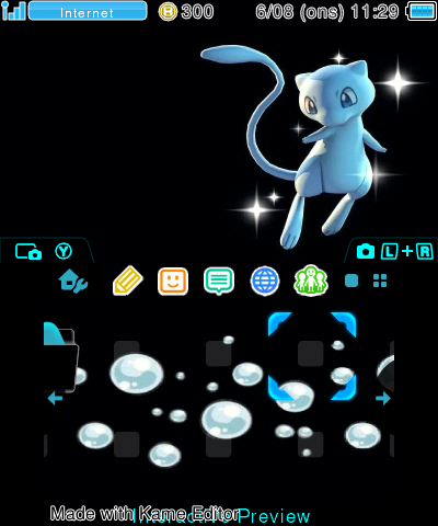 Shiny mew theme