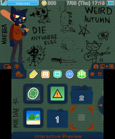 Mae doodle theme