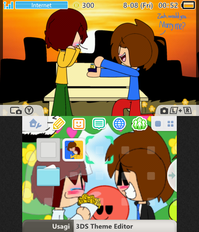 Zapy 3DS Theme