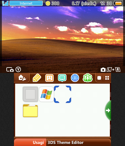 Windows XP Fall at Sunset