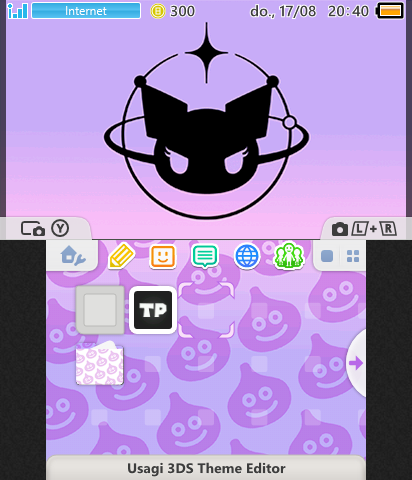 Kuromi Slime Purple