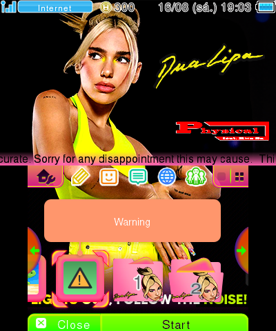 DUA LIPA - PHYSICAL _3DS_THEME