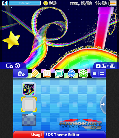 Mario Kart DS - Rainbow Road