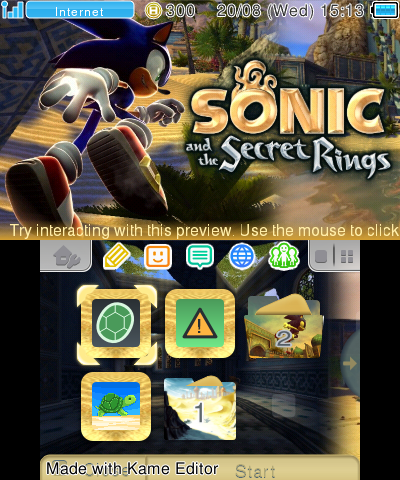 SONIC & THE SECRET RINGS