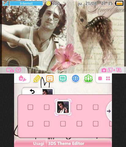Jeff Buckley Grace Pink Theme