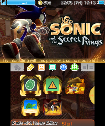 SONIC & THE SECRET RINGS