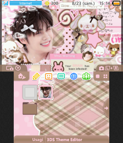 Gyuvin zb1 theme!!(cutecore)