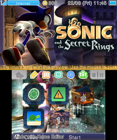 SONIC & THE SECRET RINGS
