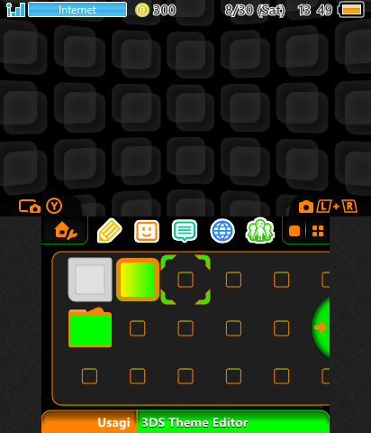 Neon Orange And Green