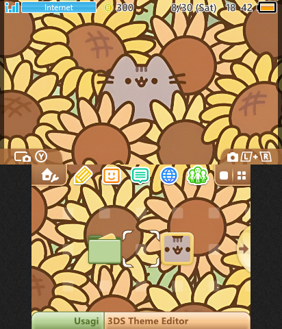 ★[Pusheen] Sunflowers★
