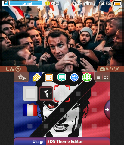 Macron Démission Theme