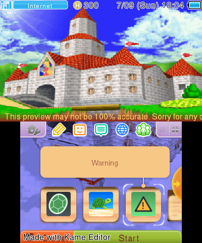 Super Mario 64 DS File Select