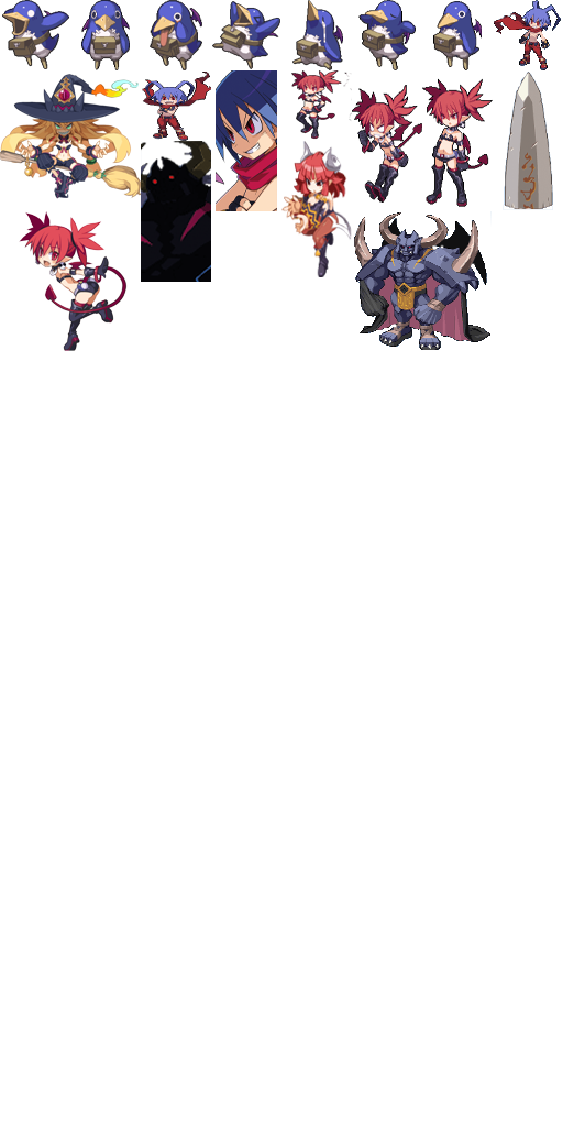 Disgaea assorted badges