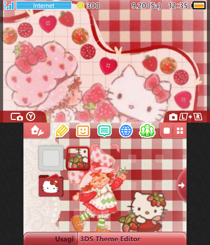 strawberry shortcake hello kitty