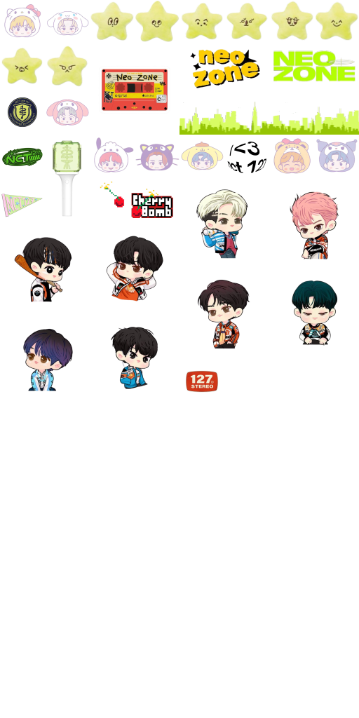 nct 127 stickers