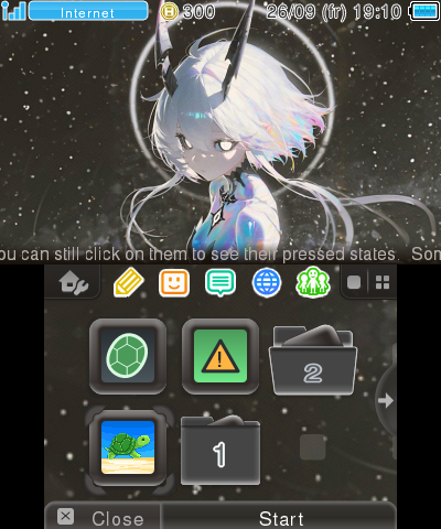 Cybercore Space Theme