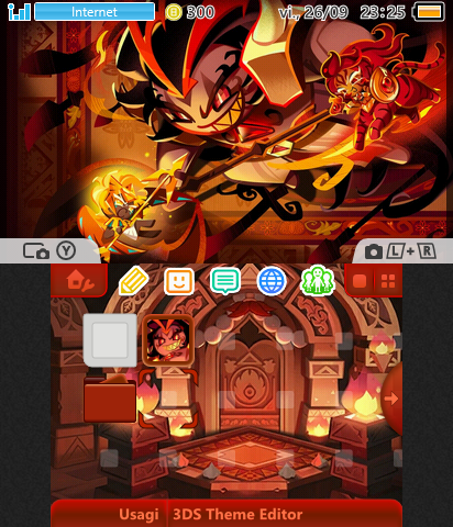 Burning Spice Cookie Theme