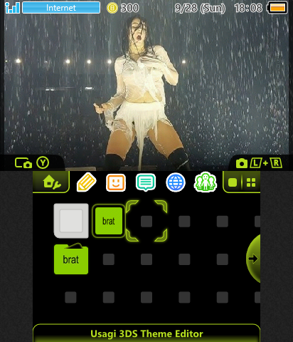 Charli XCX | BRAT | #B4DD1E