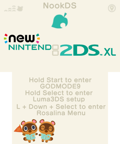 Animal Crossing new 2DS xl