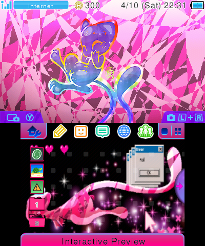 Crystal Mew Theme
