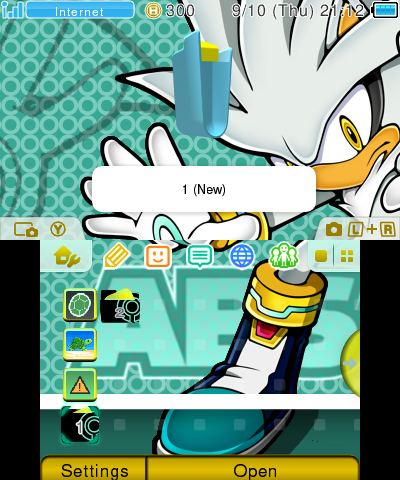 Silver the hedgehog - unoffical
