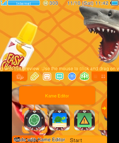 Shark Puppet 3DS Theme