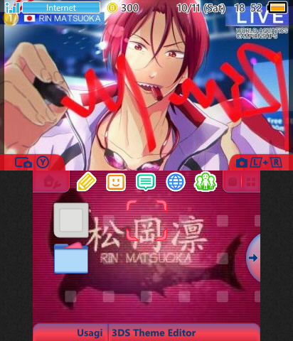 rin matsouka free!