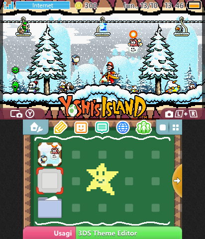 Yoshi's Island - Snow