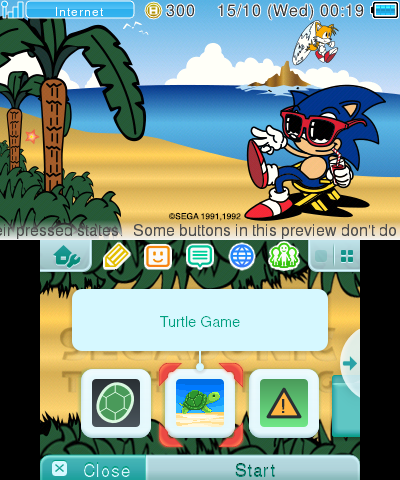 SegaSonic the Hedgehog - Beach