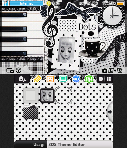 polka dots theme