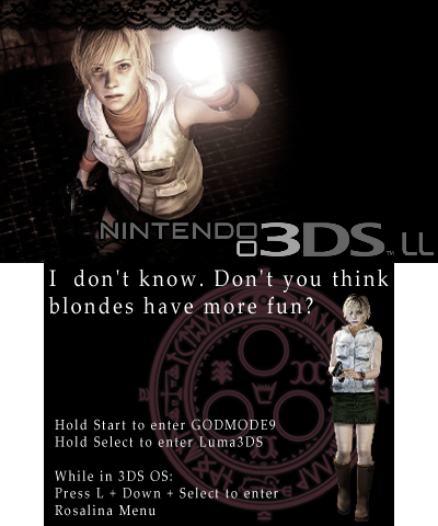 silent hill 3 [3DS LL]