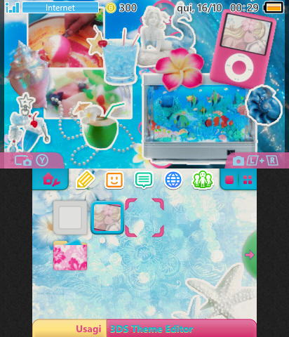 tropical mermaid theme