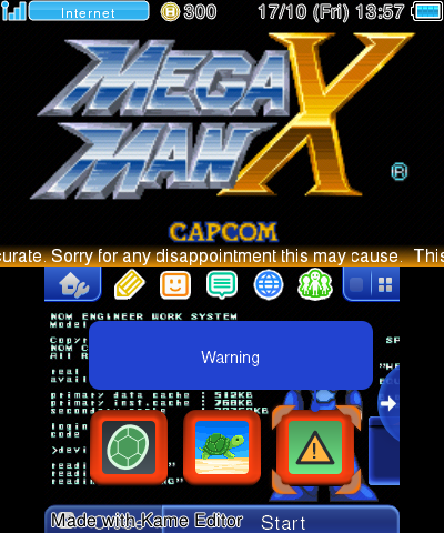 MMX Title Screen