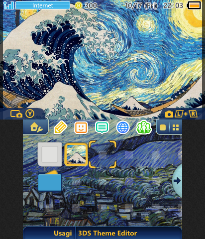The Great Wave of Starry Night