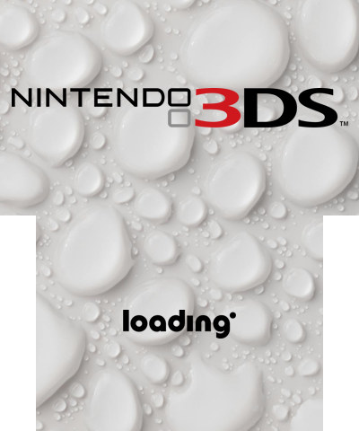 White Splashes Nintendo 3DS