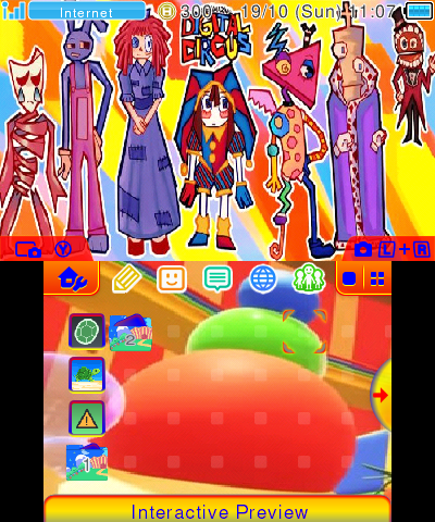 The amazing Digital Circus theme