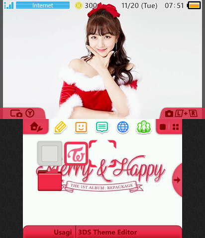 TWICE Jihyo Christmas Theme