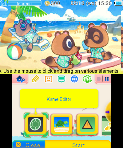 Animal crossing Beach Theme