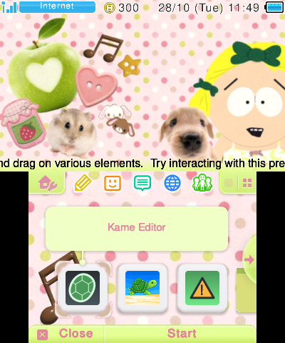 Marjorine with puppy and hamster