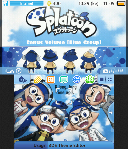 Blue team coroika/splatoon