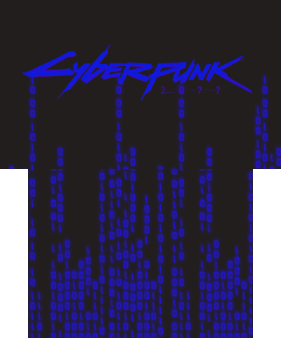 Cyberpunk Hacking Splash