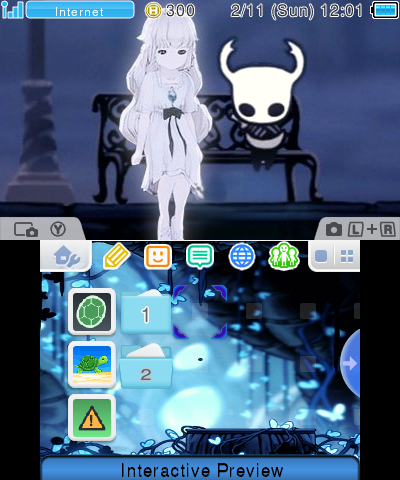 Hollow Knight and Lilie Bench