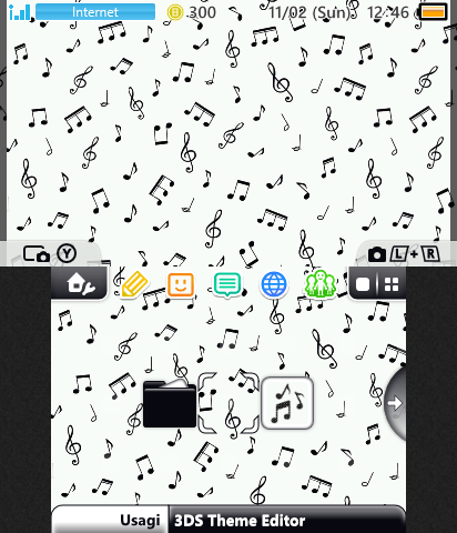 ★[Scroll] Music Notes★