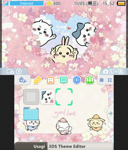 chiikawa cherry bloom