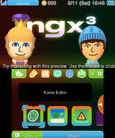 Official ngx³ Theme