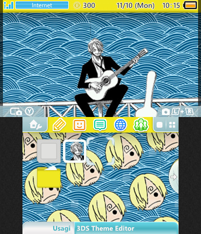 Minimalist Sanji Theme